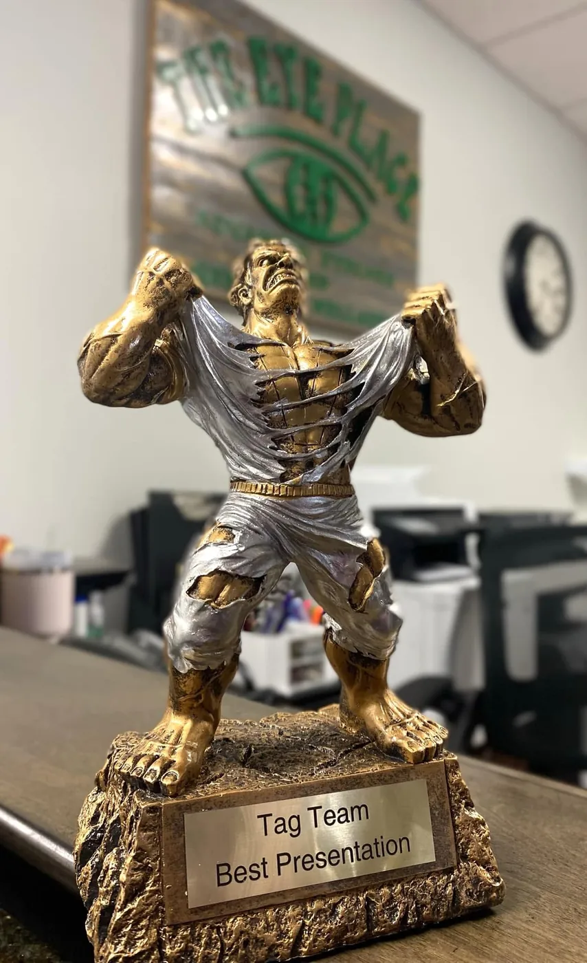 Tag Team BNI Best Presentation trophy